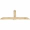 Ekena Millwork Eugene Rough Sawn Timber Gable Bracket, Douglas Fir, 72"W x 33"H x 2"D x 6"F, 11/12 Pitch GBW072X33X0206EUG00RDF - alternate 4